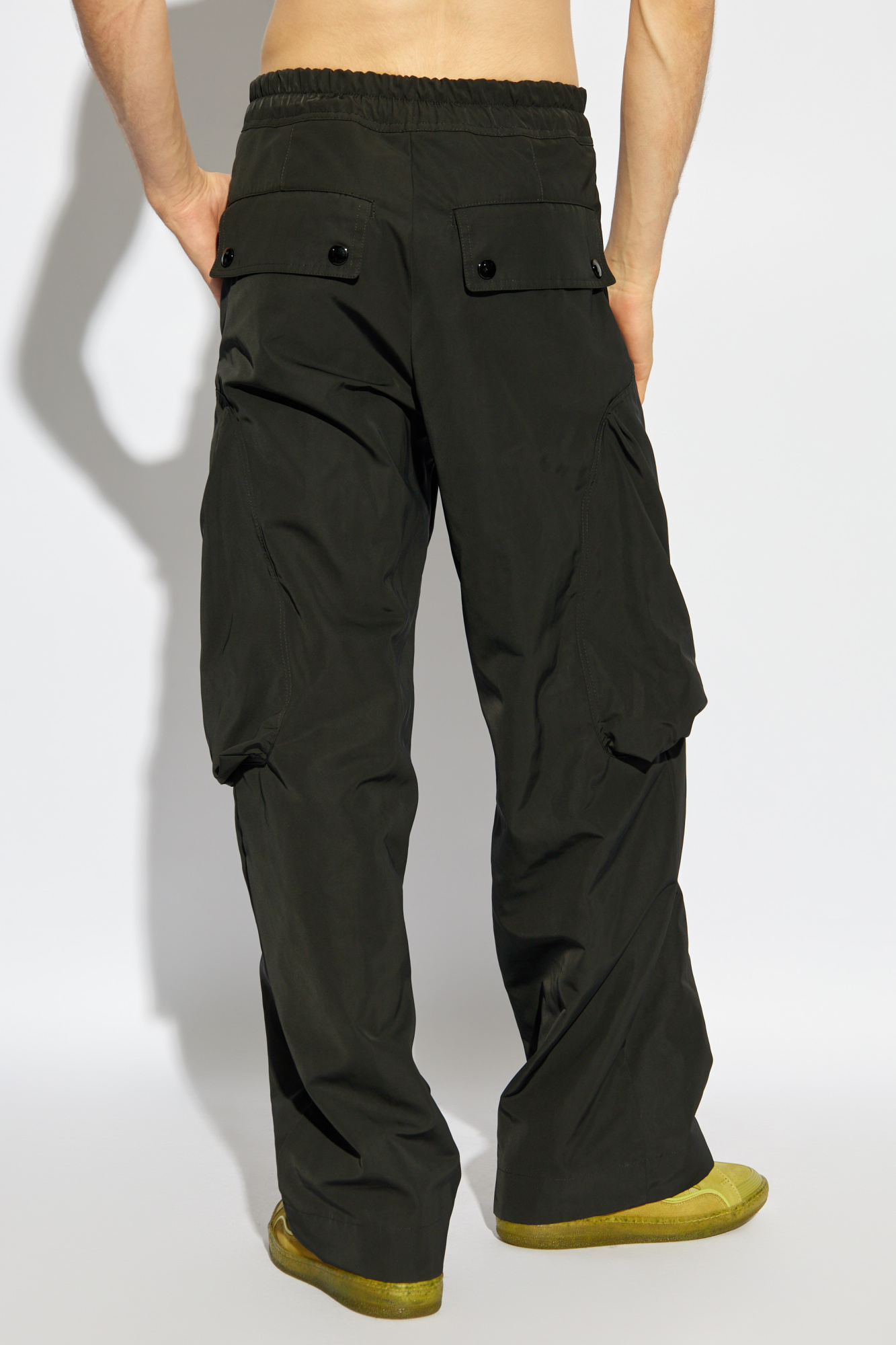 SchaferandweinerShops Canada - Black Nylon cargo pants Dries